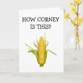 **60誕生日ユーモア**コーニージョークfor SURE CARD カード (黄色い花)