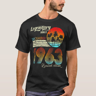 60誕生日レジェンダリー1963年12月以来 Tシャツ
