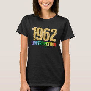 60誕生日レディースメンズ60年1962 16 Tシャツ