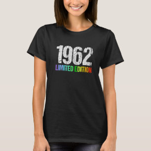 60誕生日レディースメンズ60年1962 16 Tシャツ
