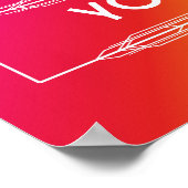 60誕生日ワールドファブ最高のルレインボー ポスター (角)