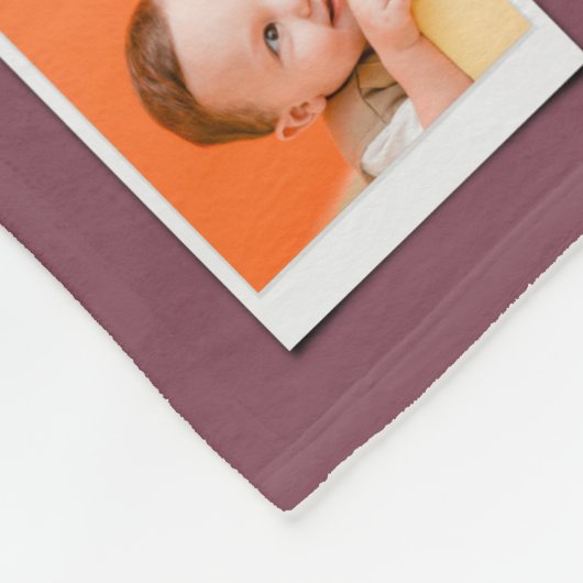 60誕生日写真テンプレートマザー祖母Fl フリースブランケット (角)