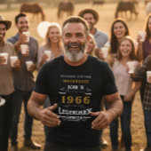 60誕生日名前を追加生まれ1961伝説的 Tシャツ