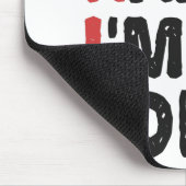 60誕生日嬉しい私は60今日のギフトおもしろい マウスパッド (コーナー)