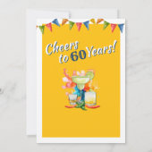 60誕生日応援から60年Margarita Fiesta 招待状 (裏面)