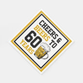 60誕生日応援&ビール60年 スタンダードランチョンナプキン (角)