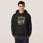 60誕生日応援&ビール60年 パーカ (正面フル)