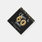 60誕生日応援～60年カスタム色 スタンダードカクテルナプキン (角)
