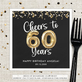 60誕生日応援～60年カスタム色 スタンダードカクテルナプキン