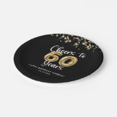 60誕生日応援～60年カスタム色 ペーパープレート (アングル)