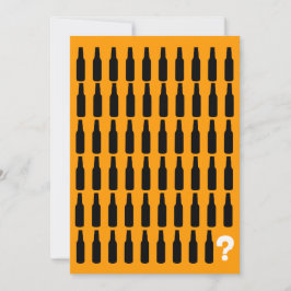 60誕生日招待状 – ビール応援! 招待状