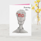 60誕生日挨拶！ カード (黄色い花)