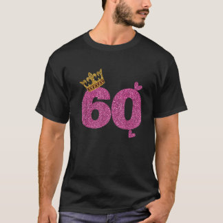60誕生日王冠60歳 Tシャツ