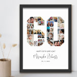 60誕生日番号60カスタムフォトコラージュ ポスター<br><div class="desc">60歳祝の誕生日と60歳の写真パーソナライズされたコラージュのポスター。このカスタマイズ可能な贈り物は結婚の記念日にも最適。人生と素晴らし人生の思い出を大切表す結婚方法で結婚したある。ポスターには特別な瞬間を捉えた写真のコラージュが施され、名前カスタマイズや日付の誕生や記念の日付などにも使える。それはユニーク、息子、娘、母、パパ、友人、カップル、夫と妻のための家または思慮深い贈り物に意味のある追加を行う。愛する人の誕生日パーティーのtouchに喜びのポスターを添える。</div>