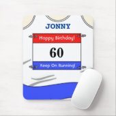 60誕生日目おめでとう マウスパッド (マウス)