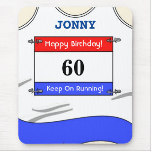 60誕生日目おめでとう マウスパッド