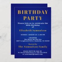 60誕生日設定標準ブルー誕生日