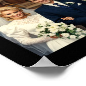 60誕生日39フォトコラージュ応援～60年 ポスター (角)