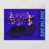 60誕生日60sパーティー保存 案内ポストカード (正面)