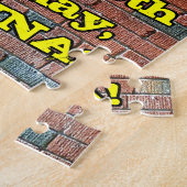 60誕生日:おもしろいグラフィティインスパイア – レボイン60 ジグソーパズル (側面)