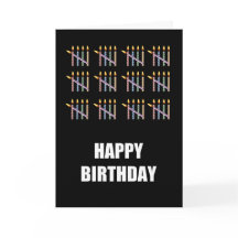 60誕生日(ろうそく)