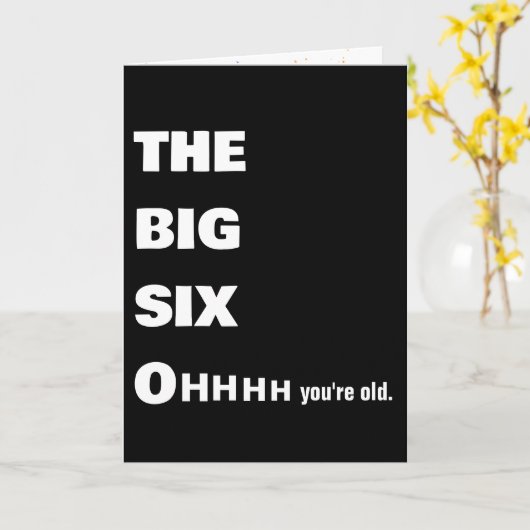 60誕生日 カード (黄色い花)