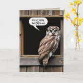 60誕生日 カード (黄色い花)