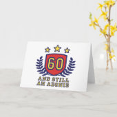 60誕生日 カード (黄色い花)