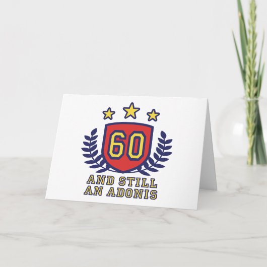60誕生日 カード (正面)