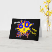 60誕生日 カード (黄色い花)