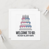 60誕生日 カード (正面/裏面インサイチュ)