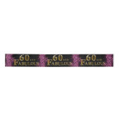 60誕生日 サテンリボン (正面)