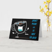 **60誕生日**パーティー稼いだ! カード (黄色い花)