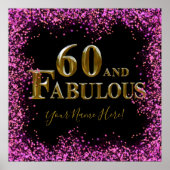 60誕生日 ポスター (正面)