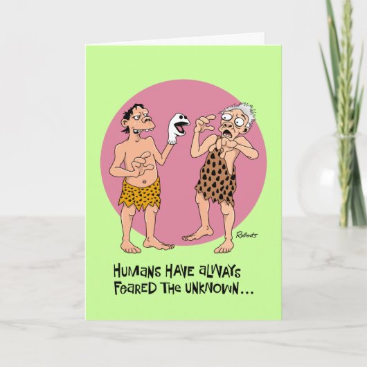 60誕生日：原発性恐怖 カード (正面)