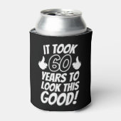 60誕生日 缶クーラー (缶正面)