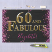 60誕生日 薄葉紙 (クラフト)