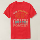 60誕生日 Tシャツ (デザイン正面)