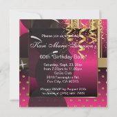 60誕生日Bashパーティー 招待状 (裏面)