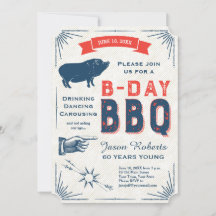 60誕生日BBQパーティー全米ヴィンテージ
