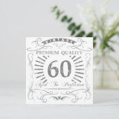 60誕生日Gagギフト カード (スタンド正面)