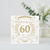 60誕生日Gagギフト カード (スタンド正面)