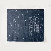 60誕生祝いの背景 タペストリー (正面(横))