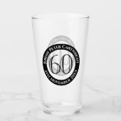 60誕生祝いガラス タンブラーグラス (正面)