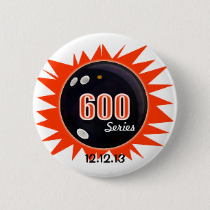 600のボーリングをするシリーズ 缶バッジ