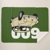 600ベージュv2 シェルパブランケット (正面(横))