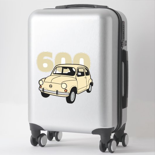 600ベージュv2 シール (スーツケース)
