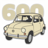 600ベージュv2 シール (正面)