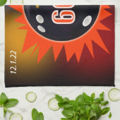 600ボーリングシリーズ(カラー、タオル) キッチンタオル (折り畳み)