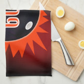 600ボーリングシリーズ(カラー、タオル) キッチンタオル (四つ折り)